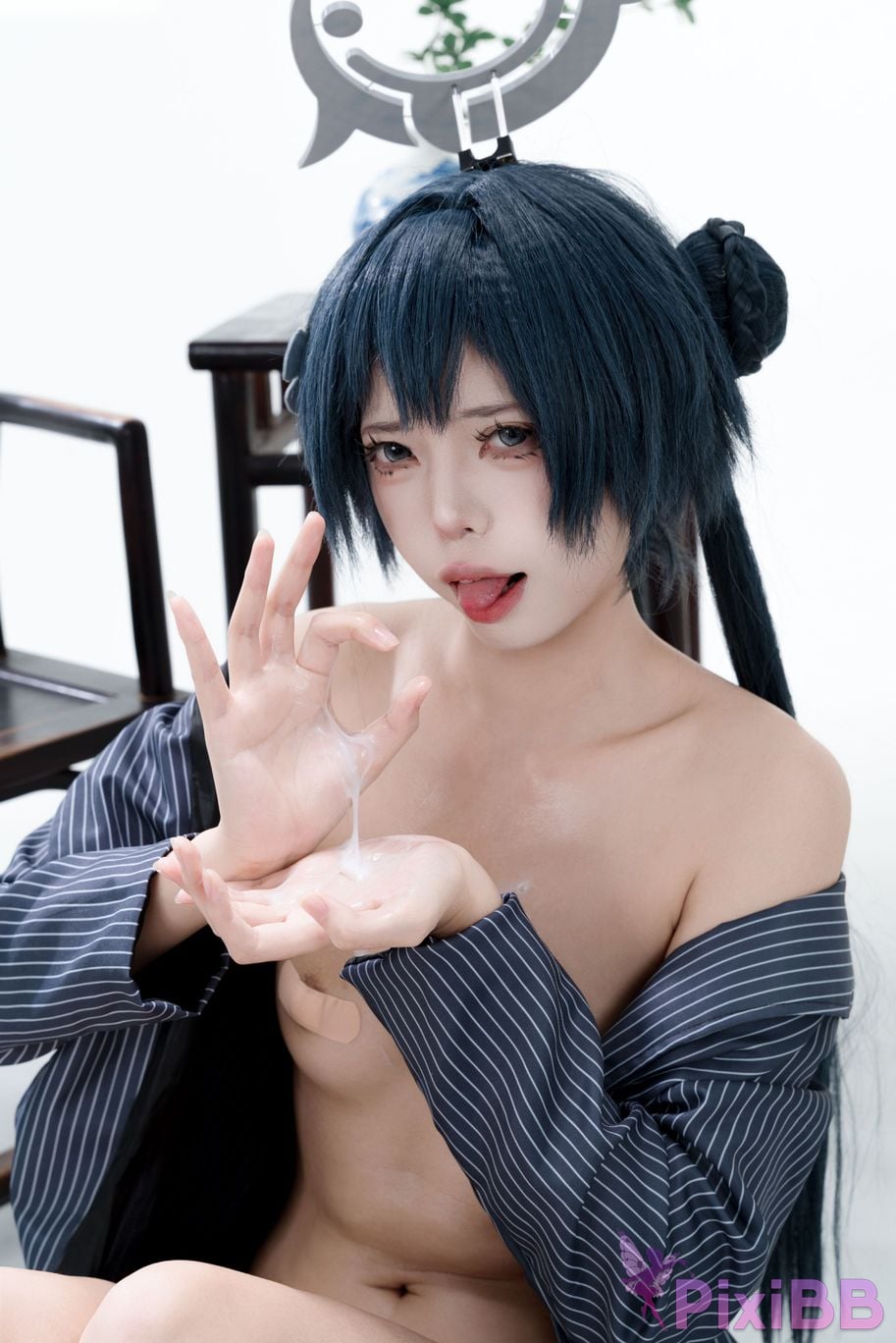 Cosplayer Your face is round and Azure Files Concubine Longhua PixiBB.COM 021