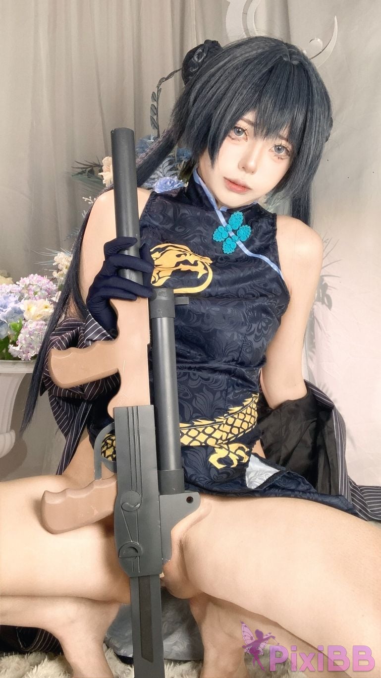 Cosplayer Your face is round and Azure Files Concubine Longhua PixiBB.COM 029