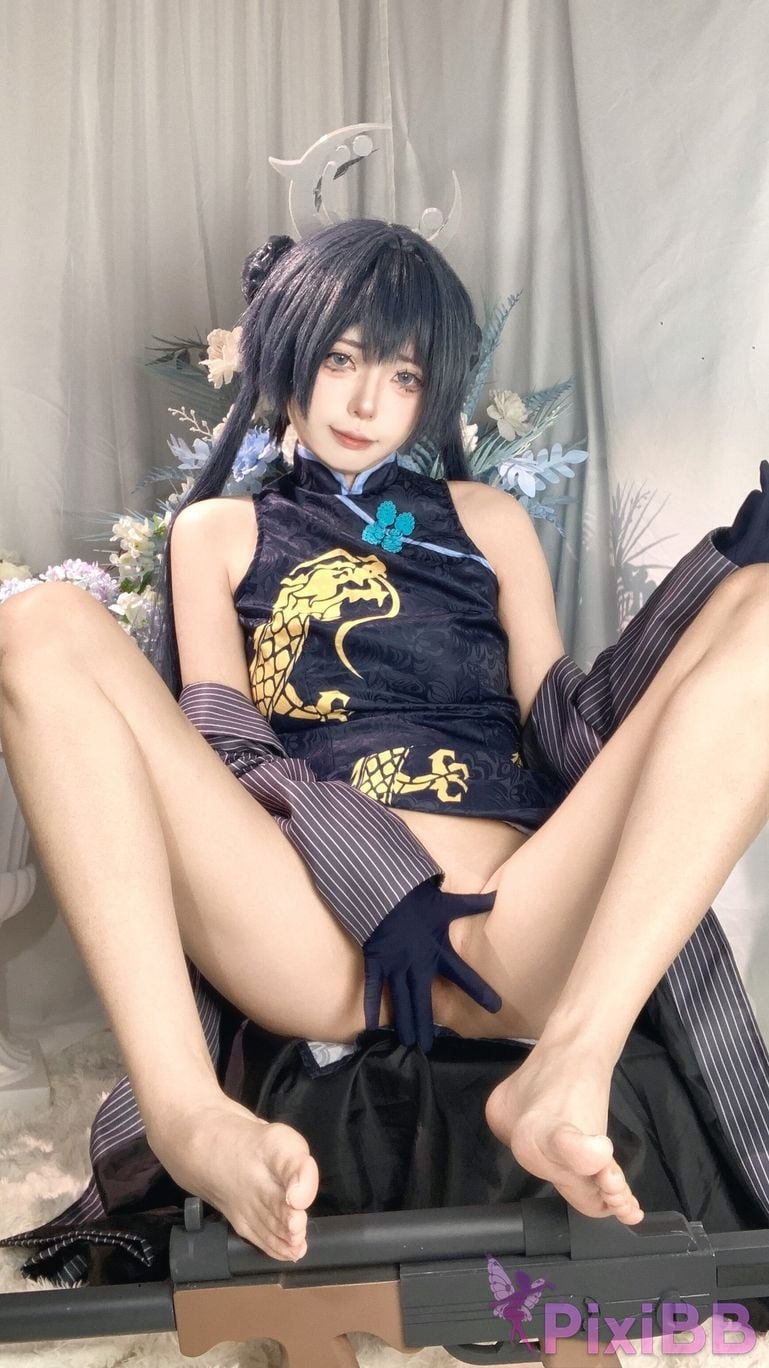 Cosplayer Your face is round and Azure Files Concubine Longhua PixiBB.COM 031