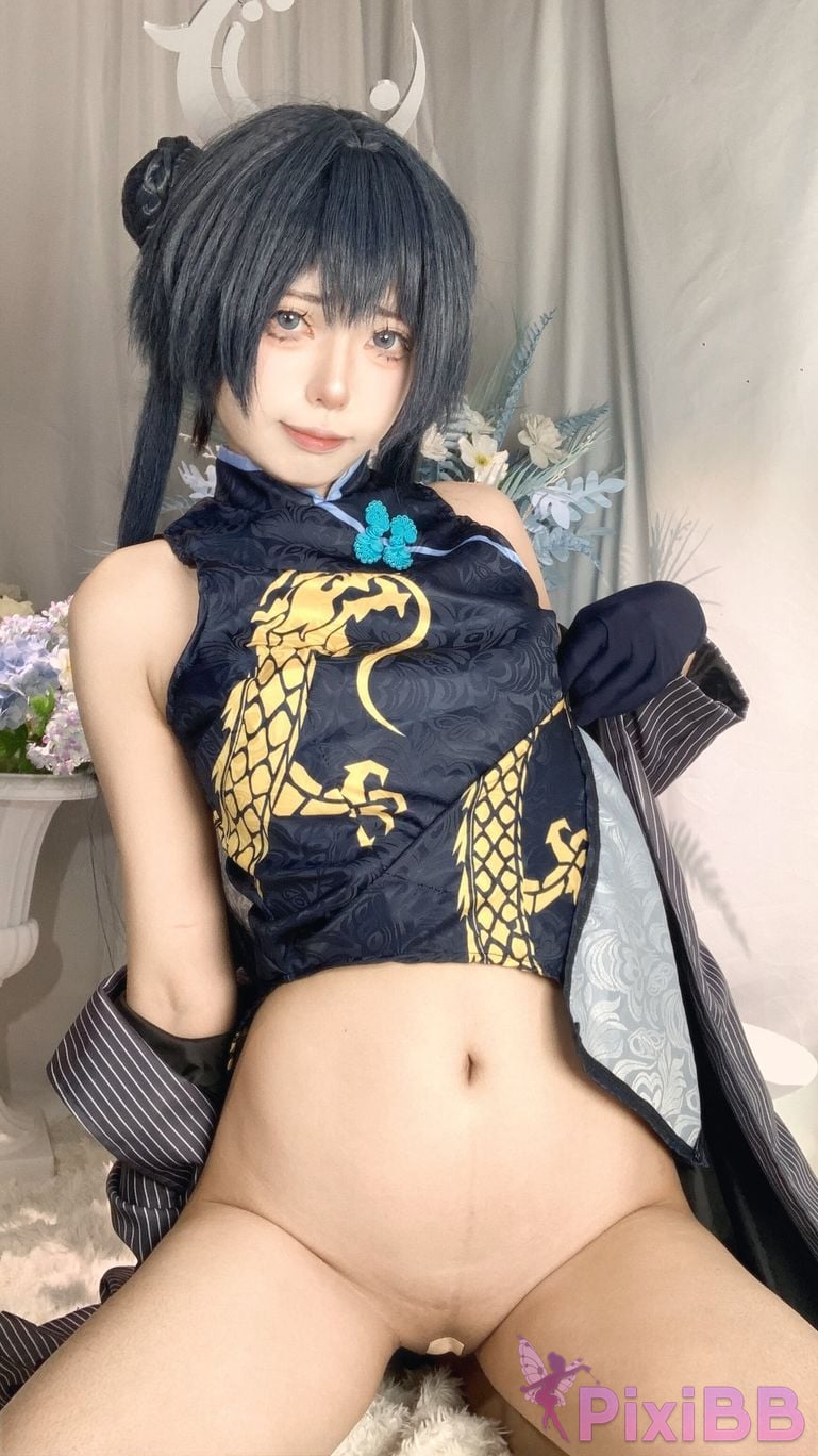 Cosplayer Your face is round and Azure Files Concubine Longhua PixiBB.COM 036