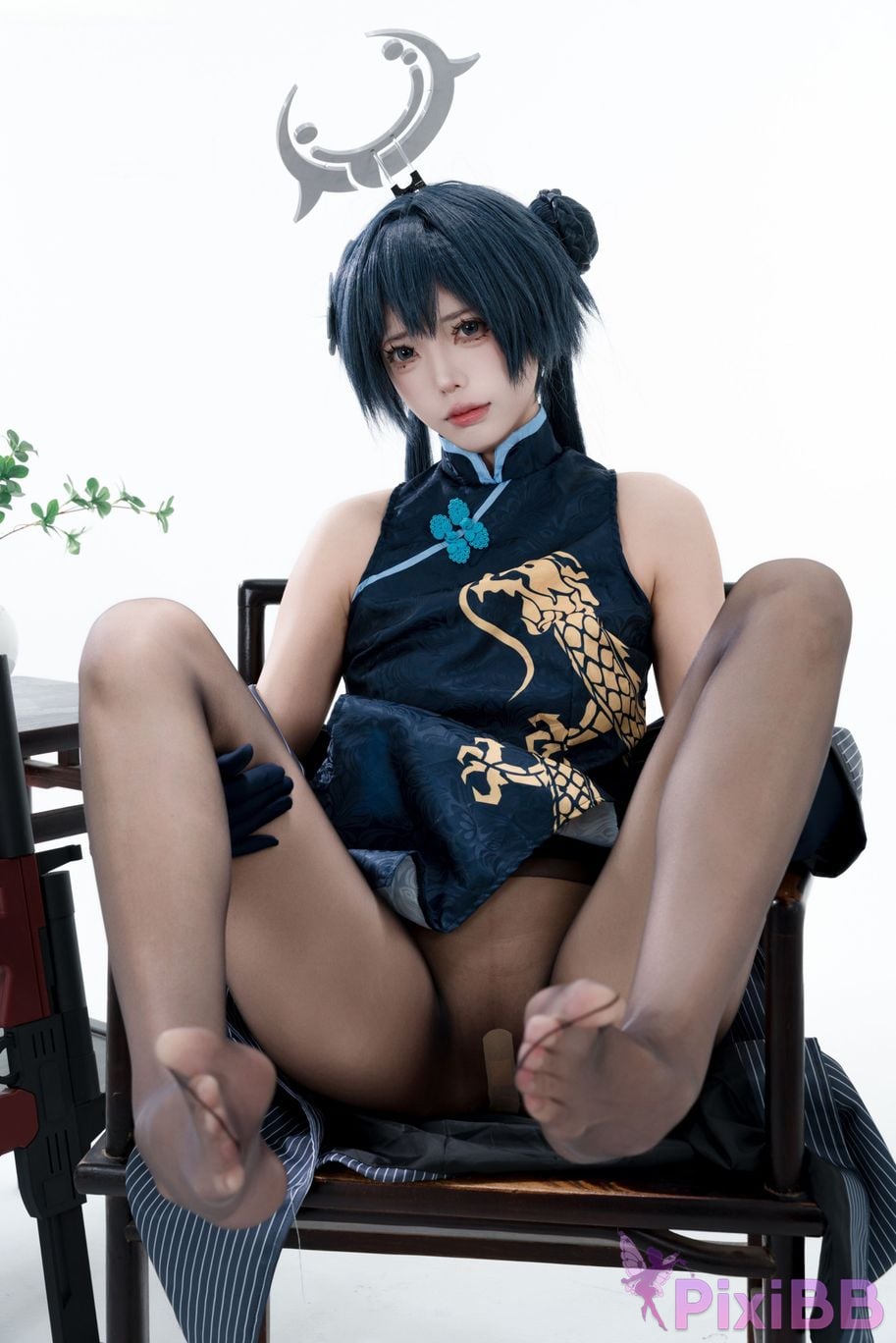 Cosplayer Your face is round and Azure Files Concubine Longhua PixiBB.COM 046