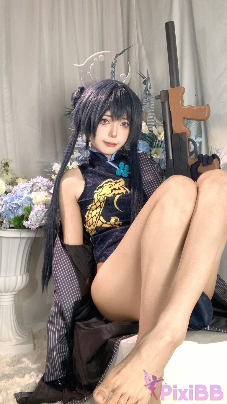 Cosplayer Your face is round and Azure Files Concubine Longhua PixiBB.COM 056