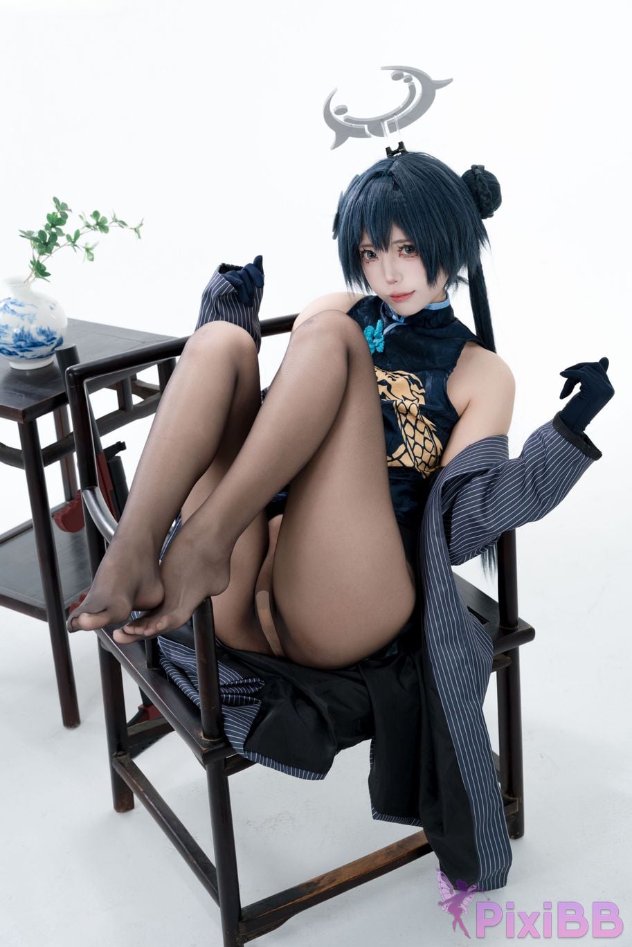 Cosplayer Your face is round and Azure Files Concubine Longhua PixiBB.COM 069