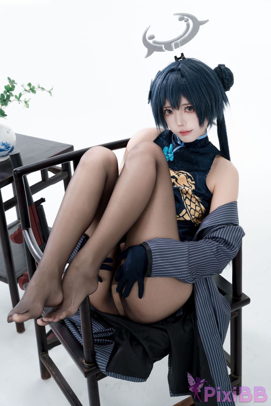 Cosplayer Your face is round and Azure Files Concubine Longhua PixiBB.COM 071