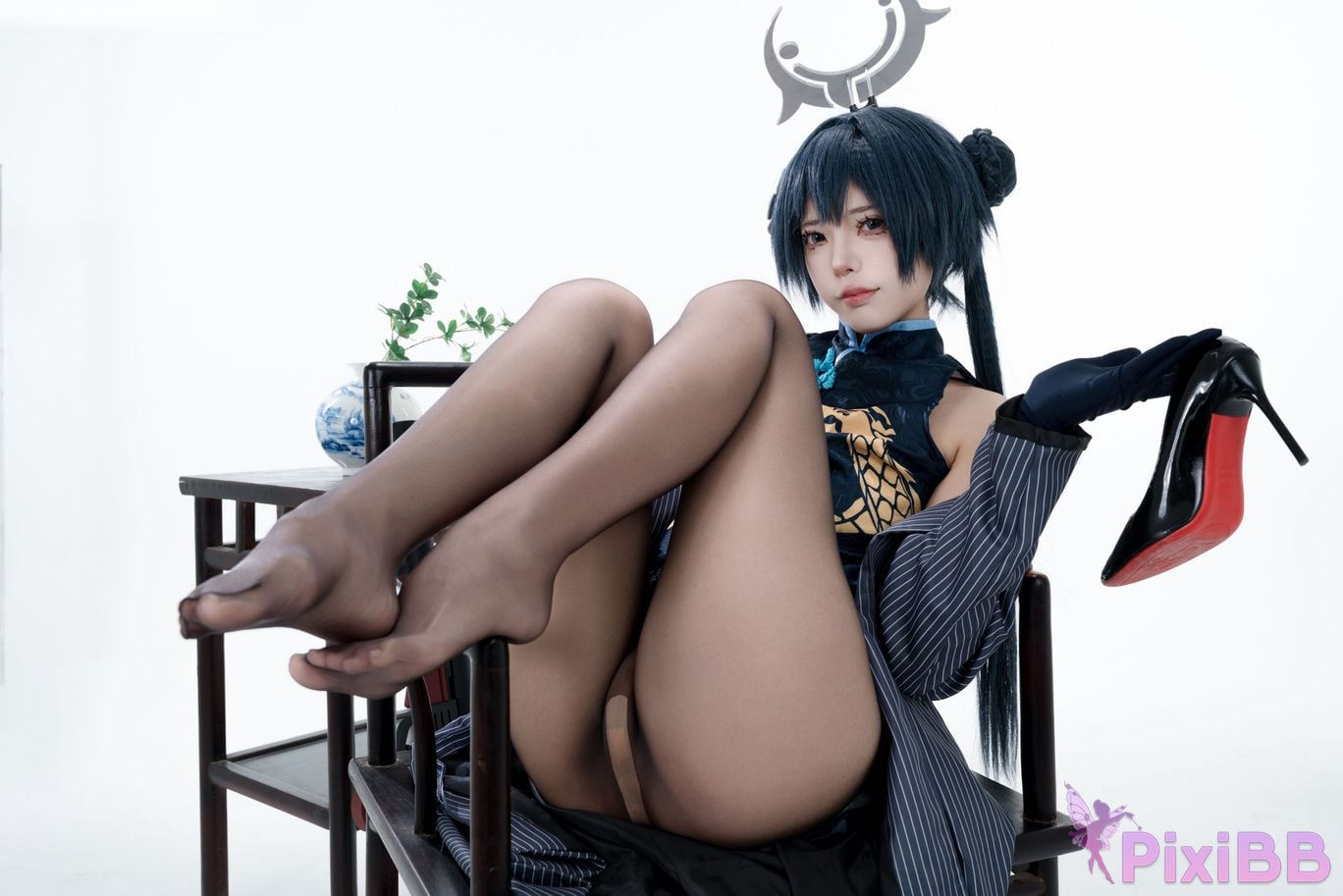 Cosplayer Your face is round and Azure Files Concubine Longhua PixiBB.COM 072