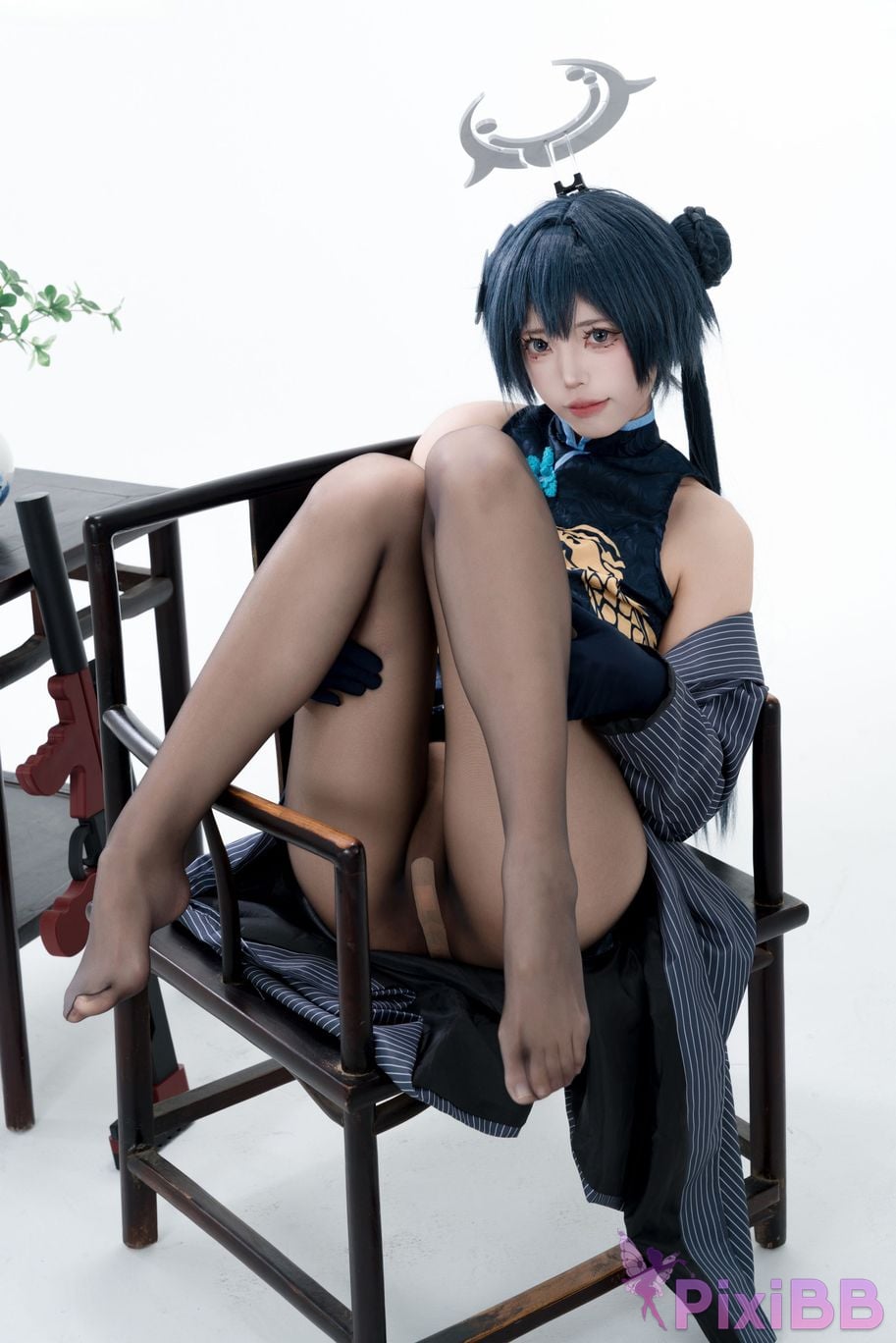 Cosplayer Your face is round and Azure Files Concubine Longhua PixiBB.COM 074