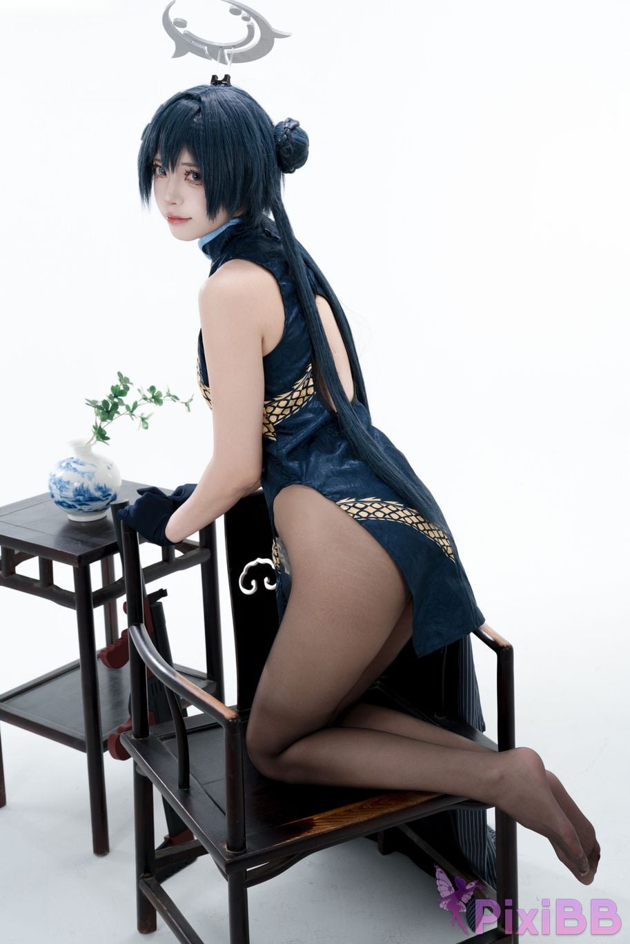 Cosplayer Your face is round and Azure Files Concubine Longhua PixiBB.COM 075