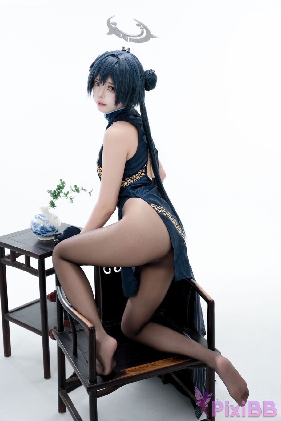 Cosplayer Your face is round and Azure Files Concubine Longhua PixiBB.COM 076