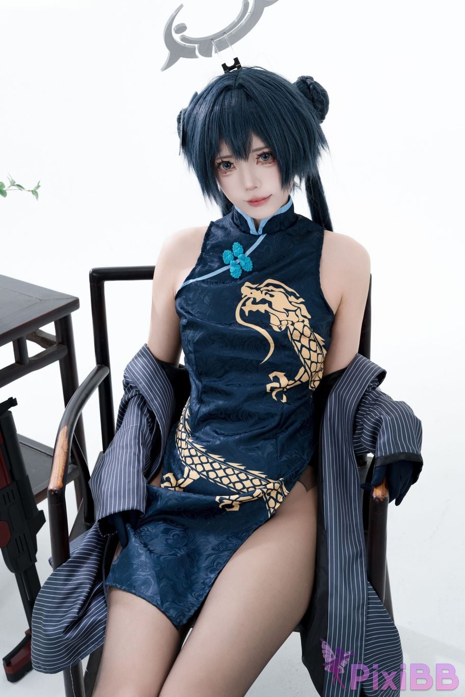 Cosplayer Your face is round and Azure Files Concubine Longhua PixiBB.COM 077