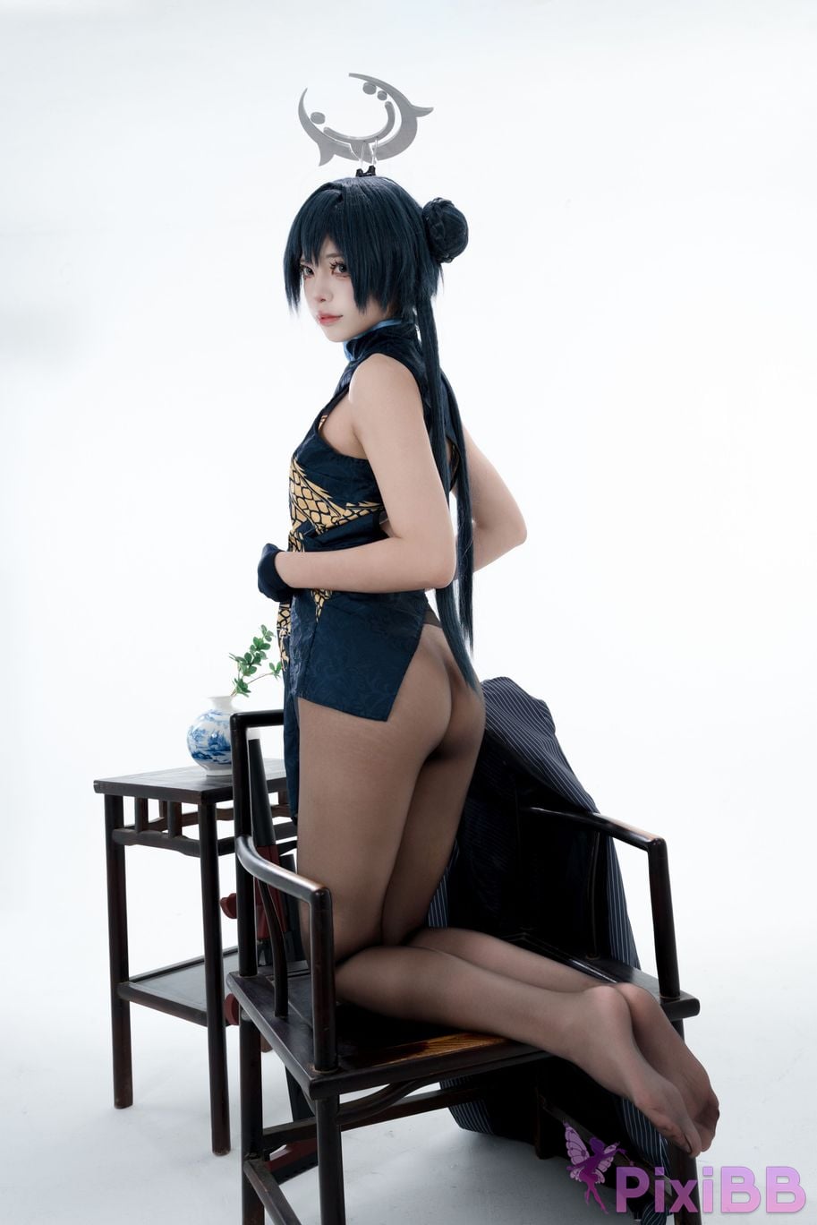 Cosplayer Your face is round and Azure Files Concubine Longhua PixiBB.COM 078