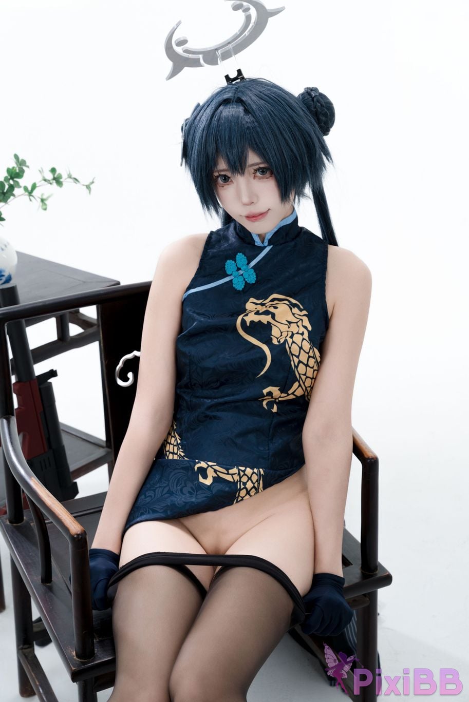 Cosplayer Your face is round and Azure Files Concubine Longhua PixiBB.COM 081