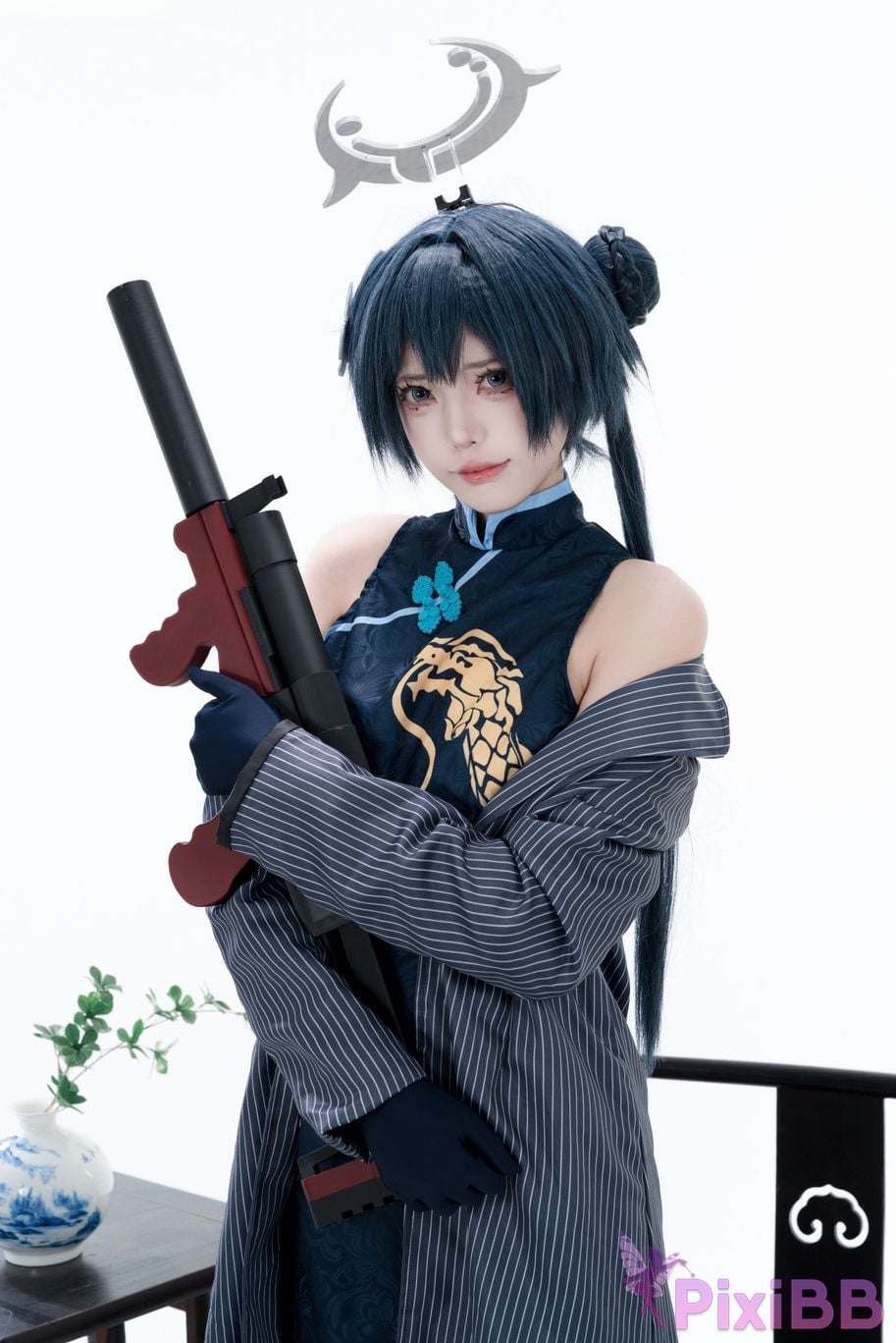 Cosplayer Your face is round and Azure Files Concubine Longhua PixiBB.COM 082