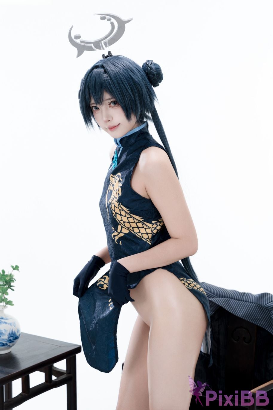 Cosplayer Your face is round and Azure Files Concubine Longhua PixiBB.COM 089