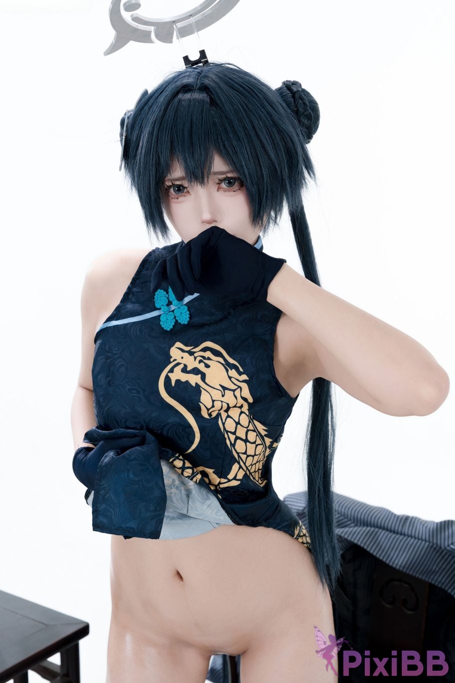 Cosplayer Your face is round and Azure Files Concubine Longhua PixiBB.COM 091