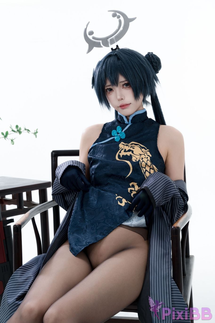 Cosplayer Your face is round and Azure Files Concubine Longhua PixiBB.COM 099