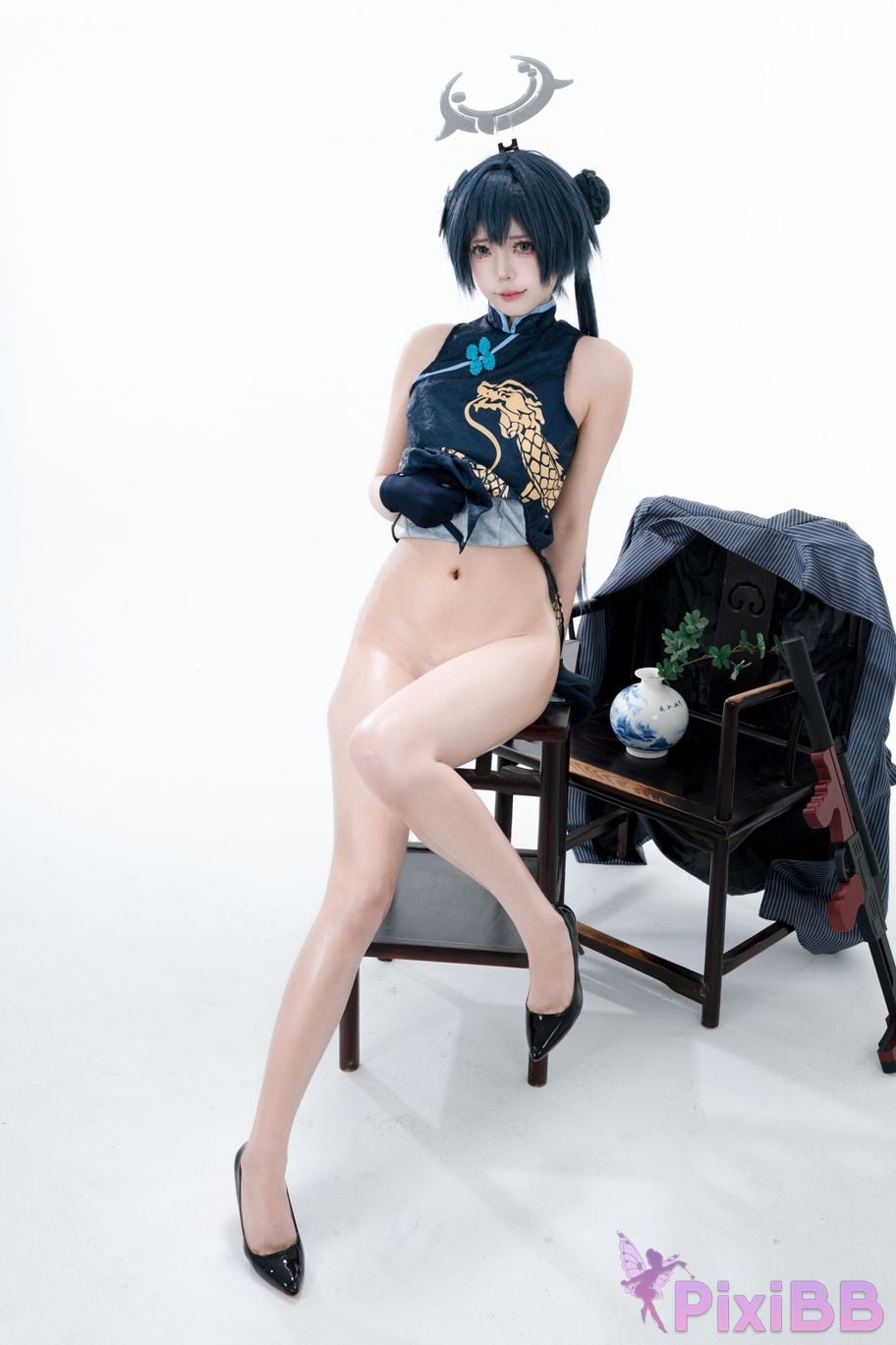 Cosplayer Your face is round and Azure Files Concubine Longhua PixiBB.COM 102