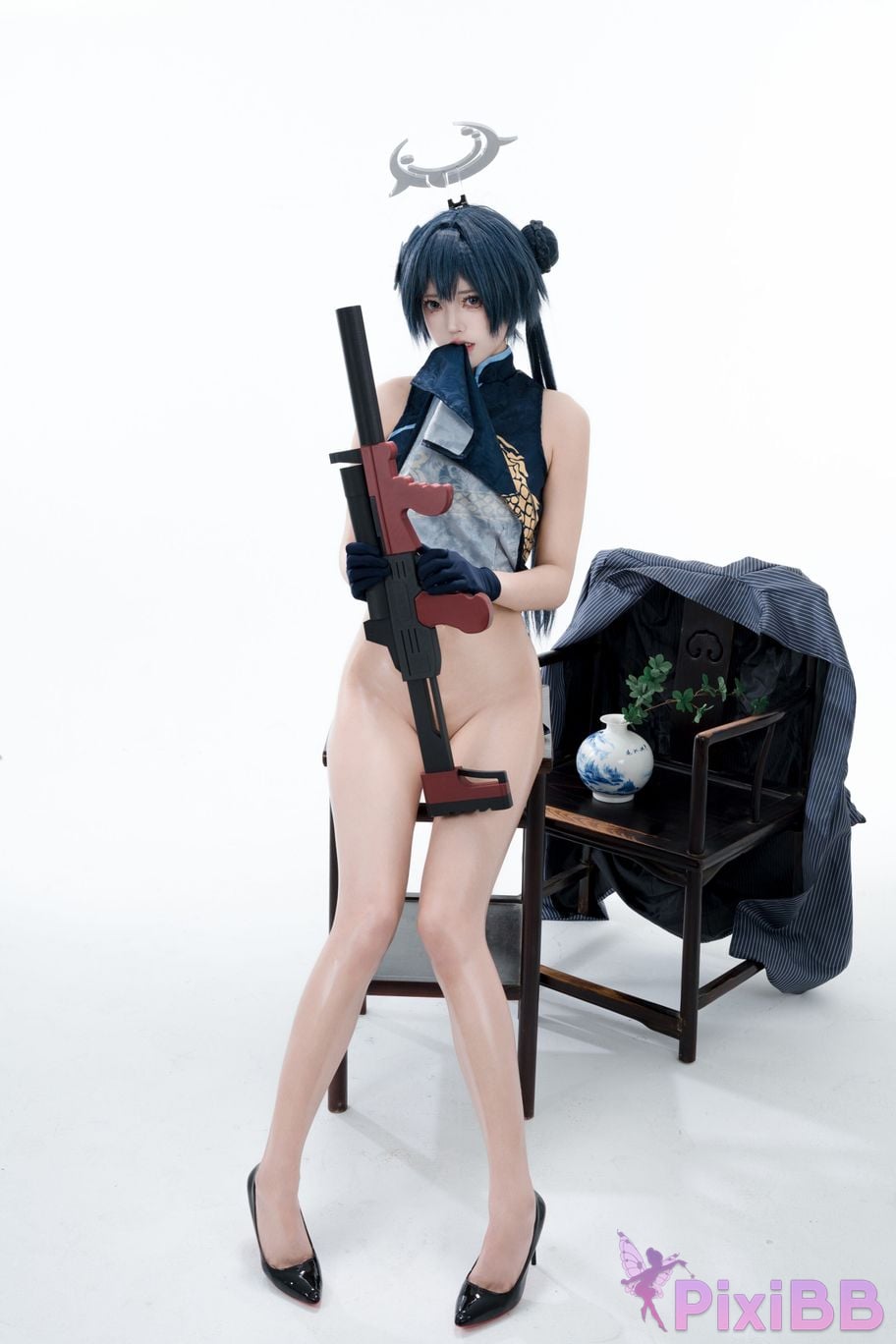 Cosplayer Your face is round and Azure Files Concubine Longhua PixiBB.COM 104