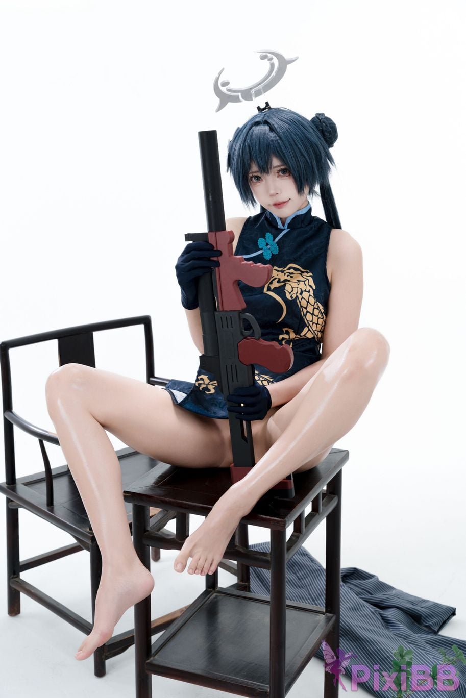 Cosplayer Your face is round and Azure Files Concubine Longhua PixiBB.COM 108