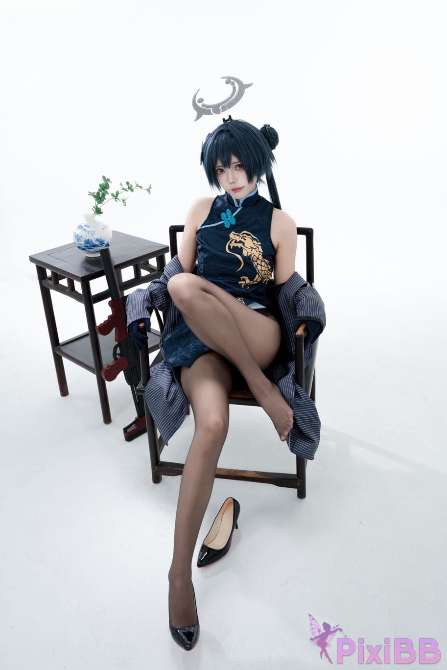 Cosplayer Your face is round and Azure Files Concubine Longhua PixiBB.COM 110