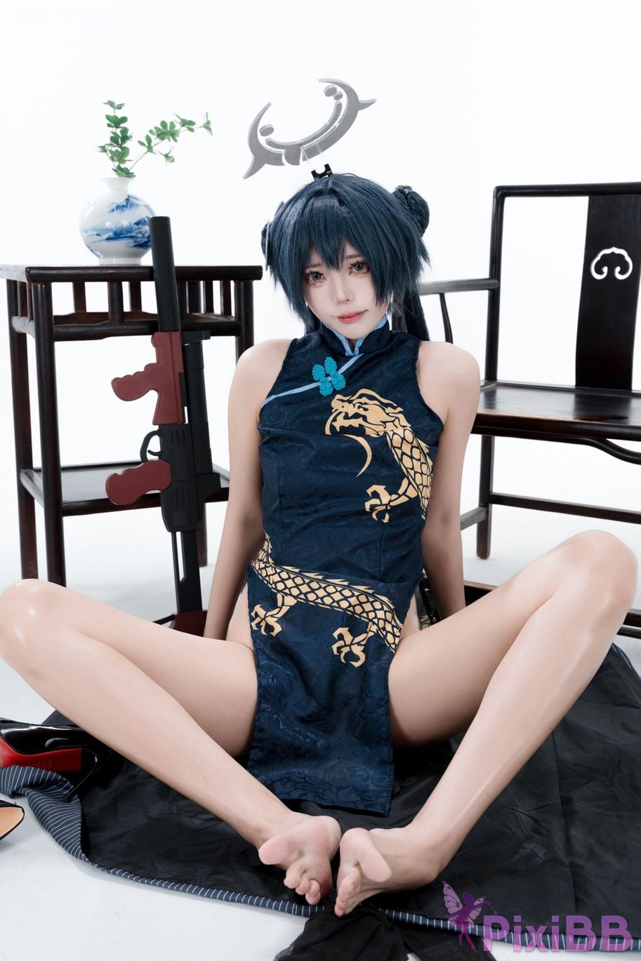 Cosplayer Your face is round and Azure Files Concubine Longhua PixiBB.COM 115