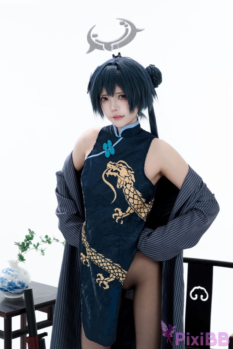 Cosplayer Your face is round and Azure Files Concubine Longhua PixiBB.COM 118