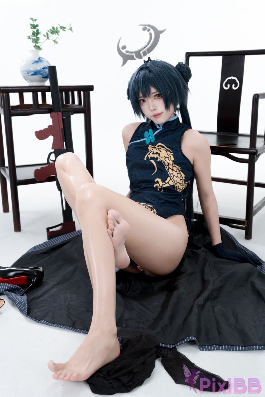 Cosplayer Your face is round and Azure Files Concubine Longhua PixiBB.COM 122