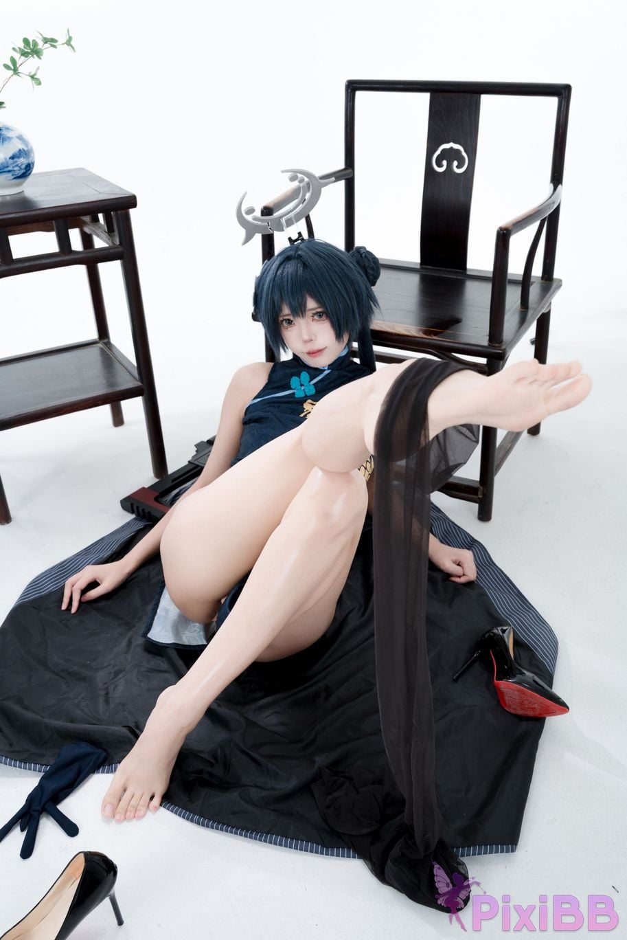 Cosplayer Your face is round and Azure Files Concubine Longhua PixiBB.COM 125