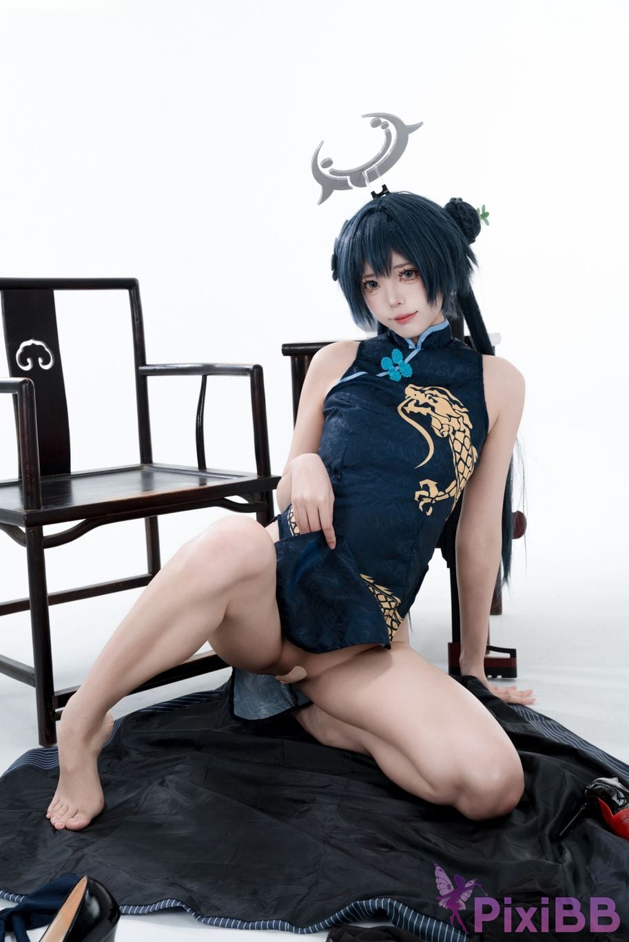 Cosplayer Your face is round and Azure Files Concubine Longhua PixiBB.COM 133