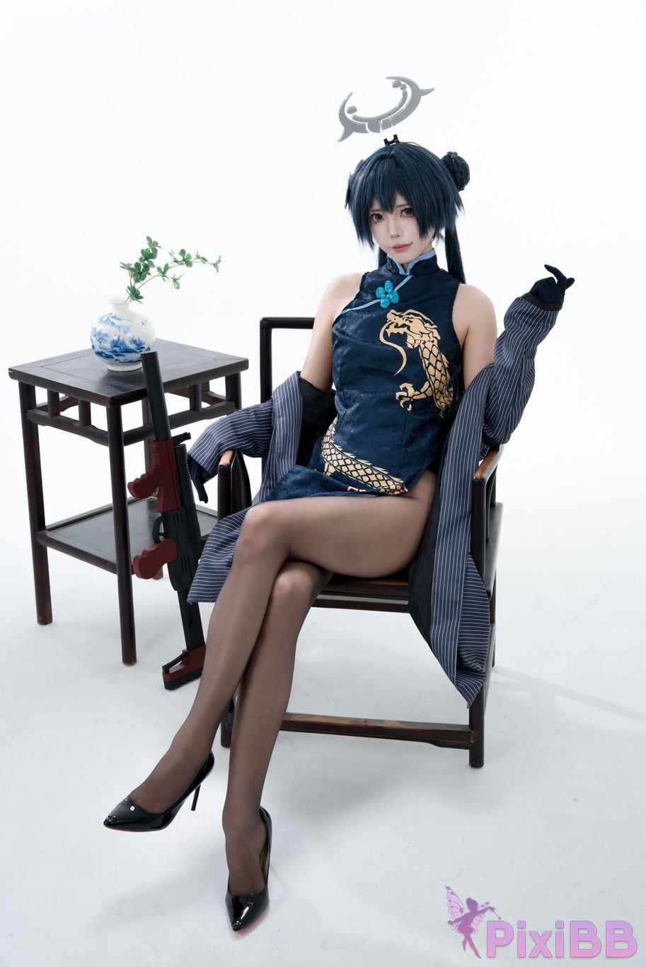 Cosplayer Your face is round and Azure Files Concubine Longhua PixiBB.COM 142
