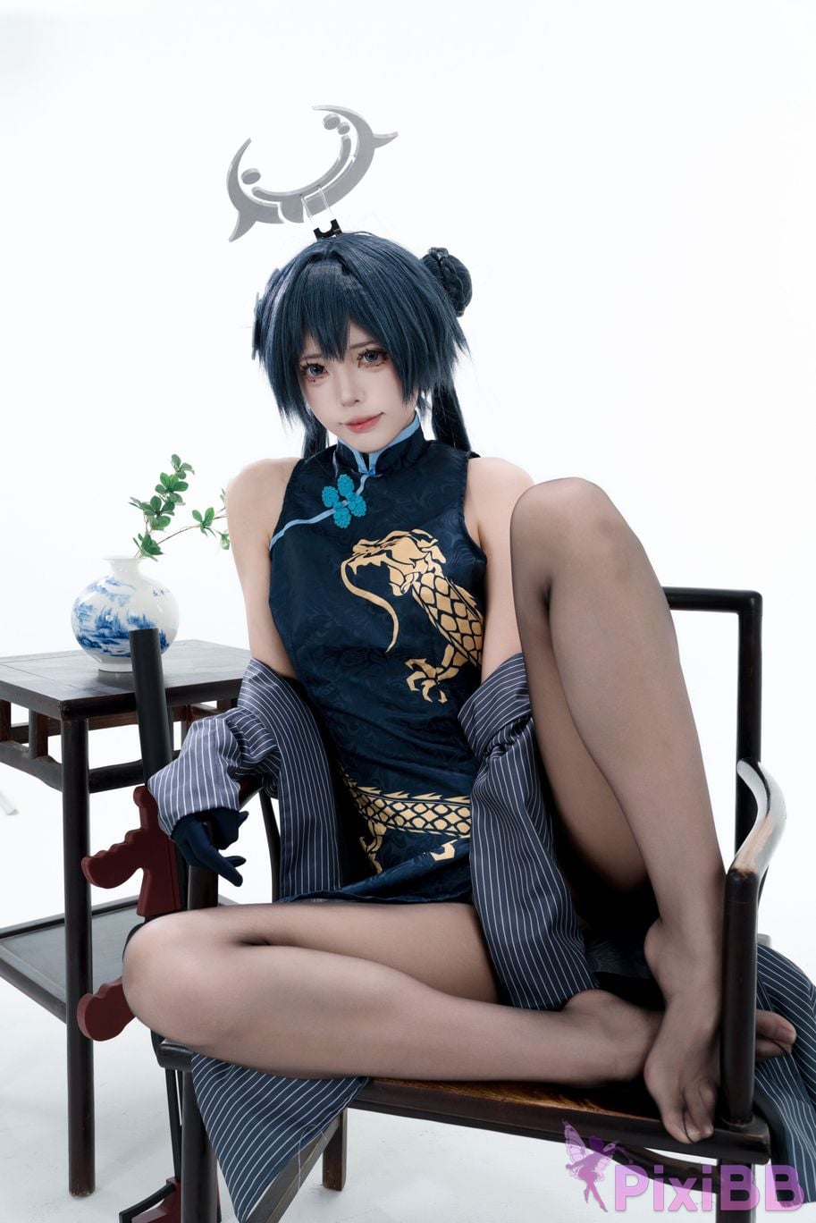 Cosplayer Your face is round and Azure Files Concubine Longhua PixiBB.COM 143