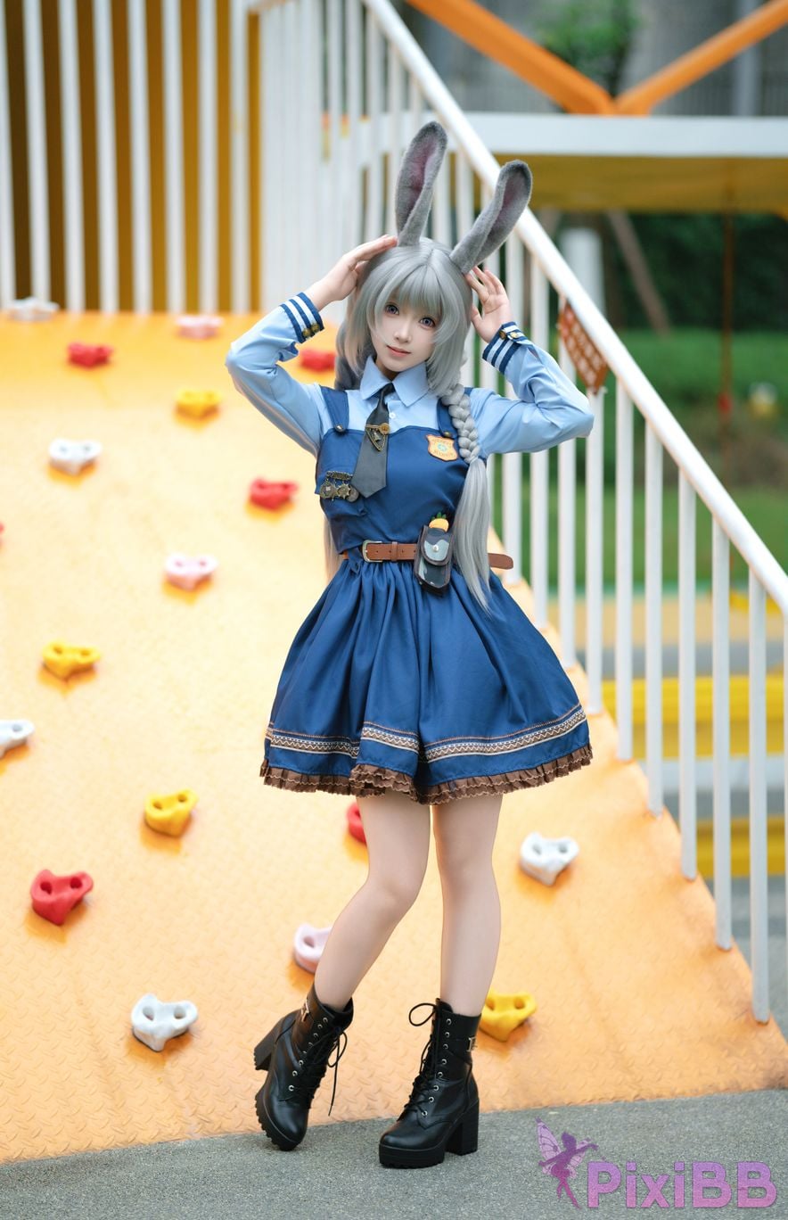 Cosplayer Bangni Bonnie Officer Rabbit S PixiBB.COM 002