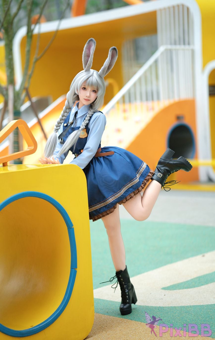 Cosplayer Bangni Bonnie Officer Rabbit S PixiBB.COM 007