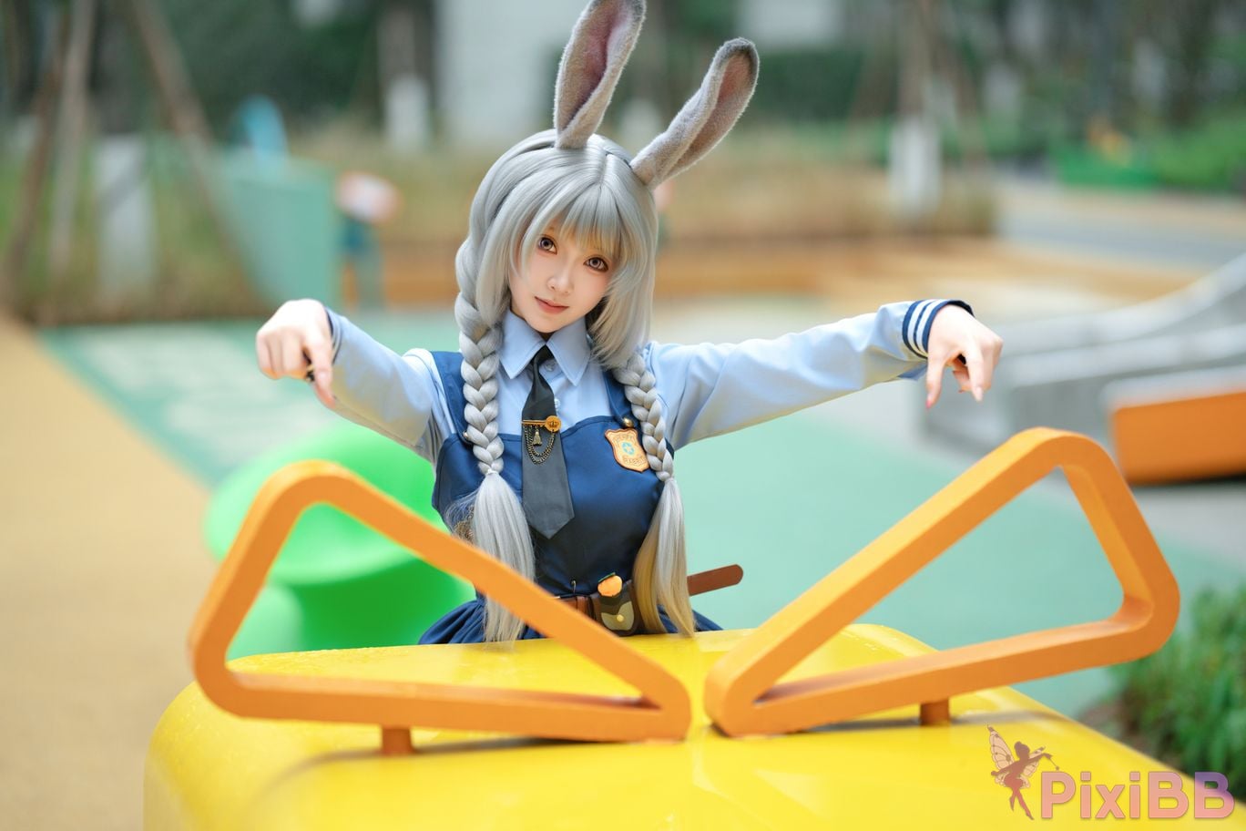 Cosplayer Bangni Bonnie Officer Rabbit S PixiBB.COM 008