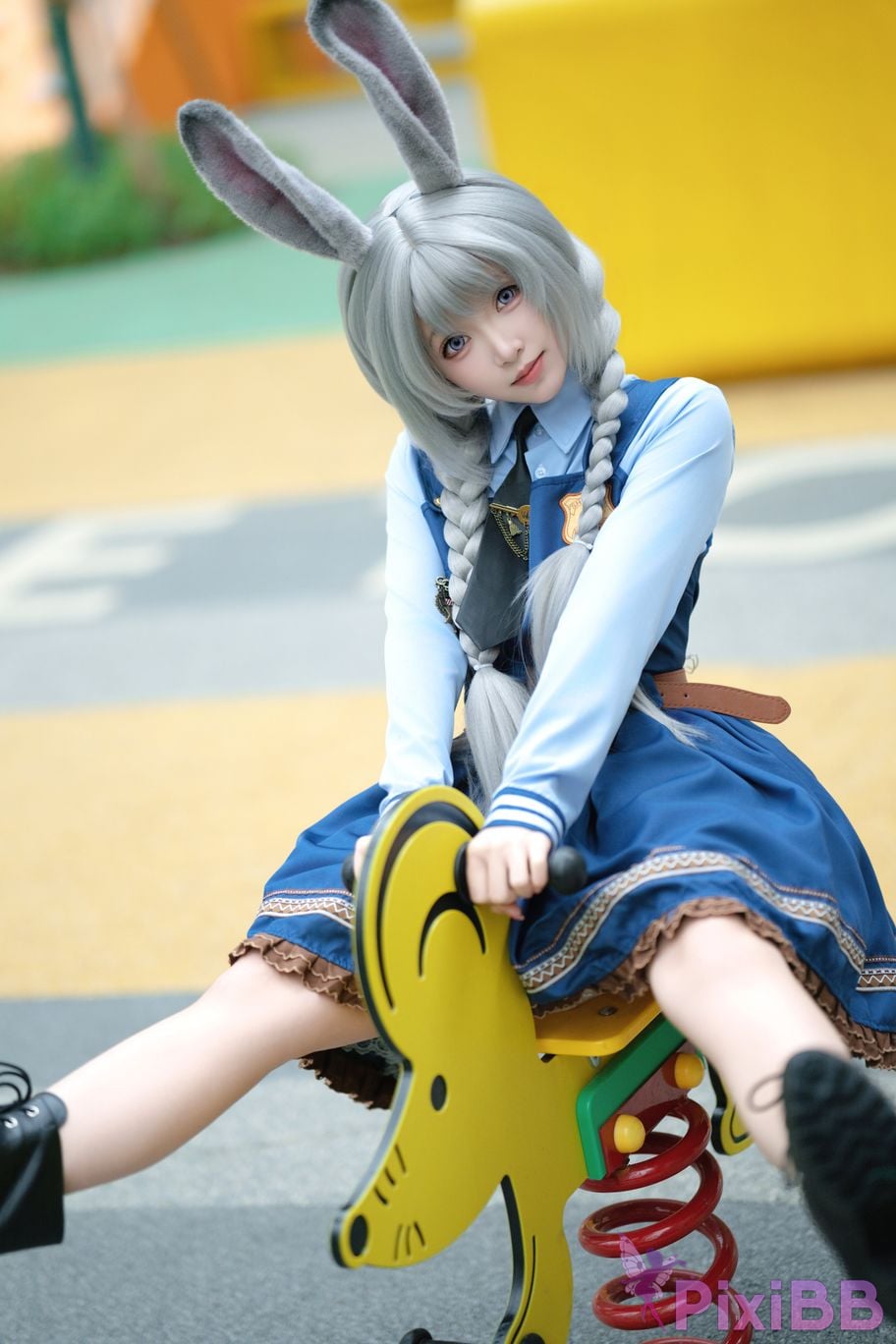 Cosplayer Bangni Bonnie Officer Rabbit S PixiBB.COM 009