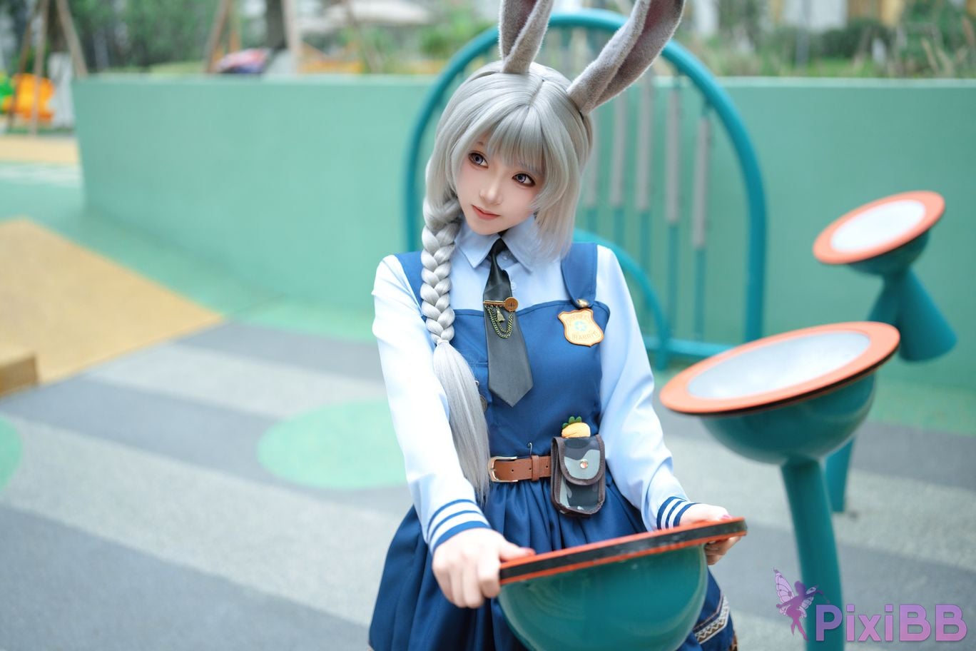 Cosplayer Bangni Bonnie Officer Rabbit S PixiBB.COM 015