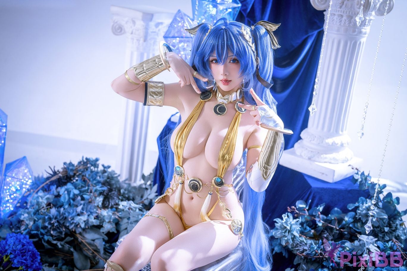 Cosplayer The star is late Hoshilily Ming Chao Yuno PixiBB.COM 023