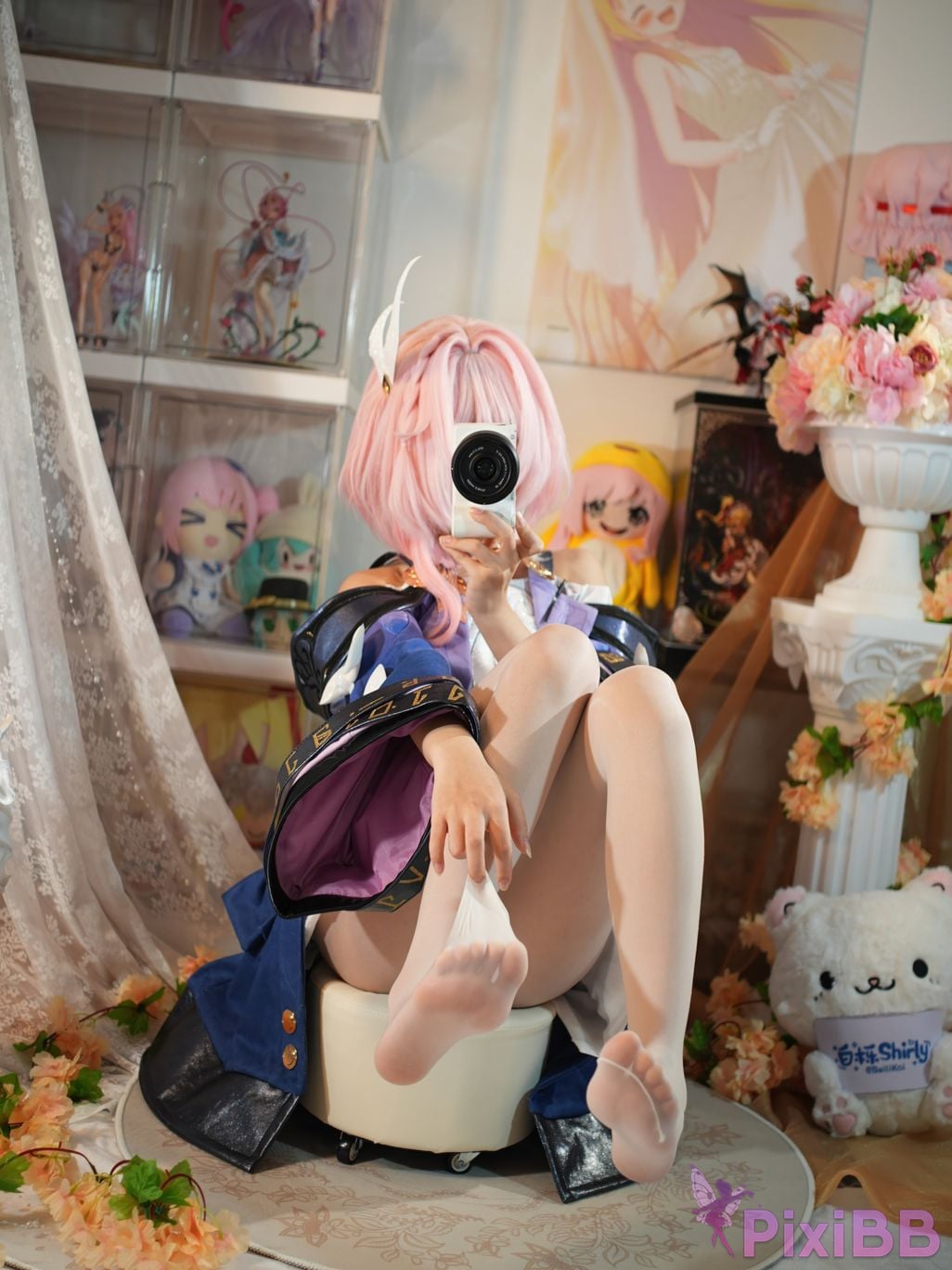 Cosplayer white oak Shirly Xi Lian PixiBB.COM 097