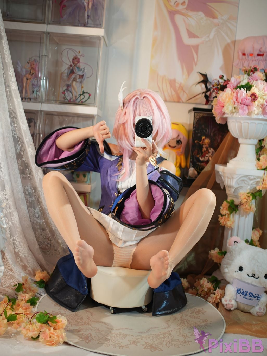 Cosplayer white oak Shirly Xi Lian PixiBB.COM 100