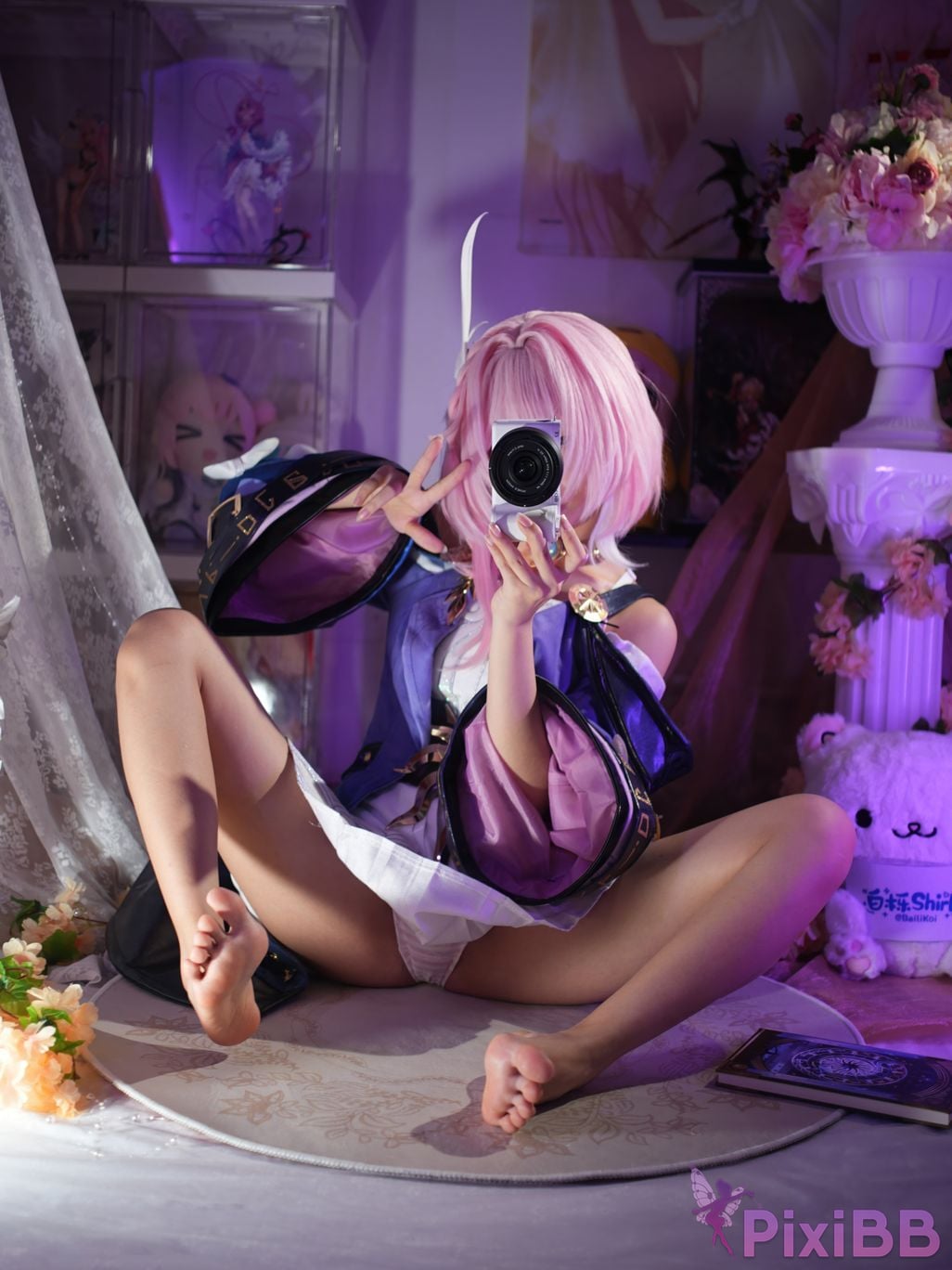 Cosplayer white oak Shirly Xi Lian PixiBB.COM 101