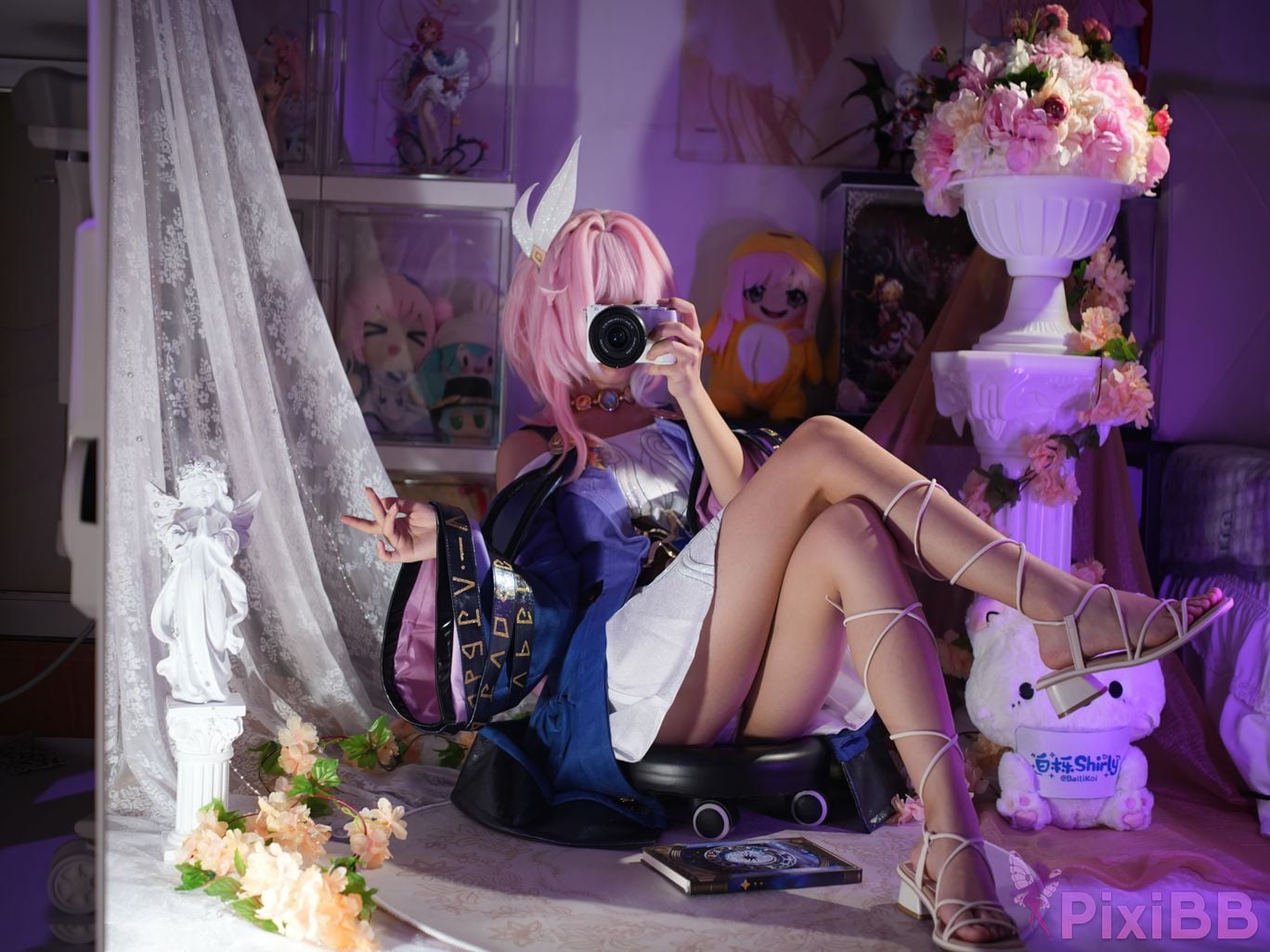 Cosplayer white oak Shirly Xi Lian PixiBB.COM 105