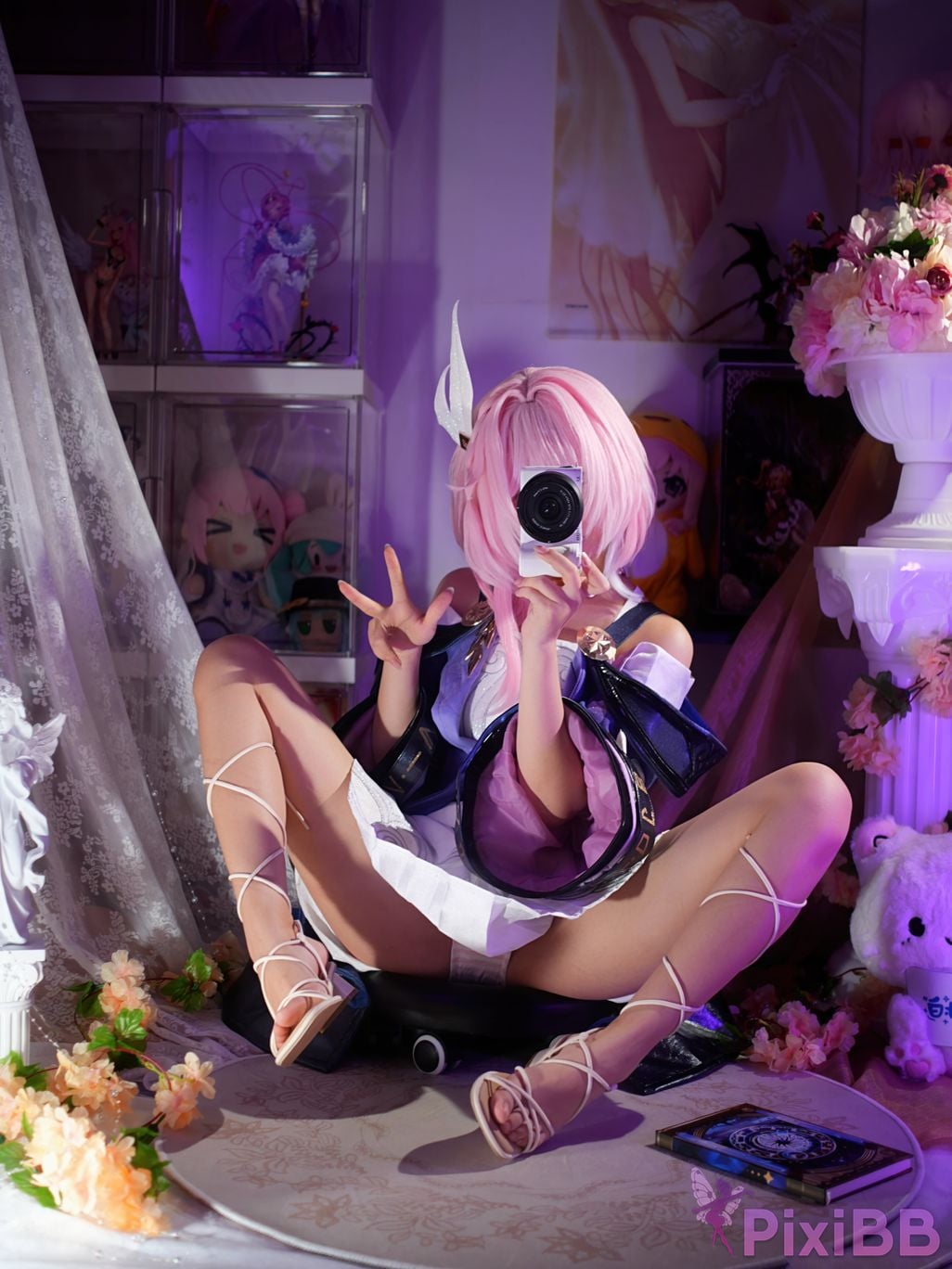 Cosplayer white oak Shirly Xi Lian PixiBB.COM 125