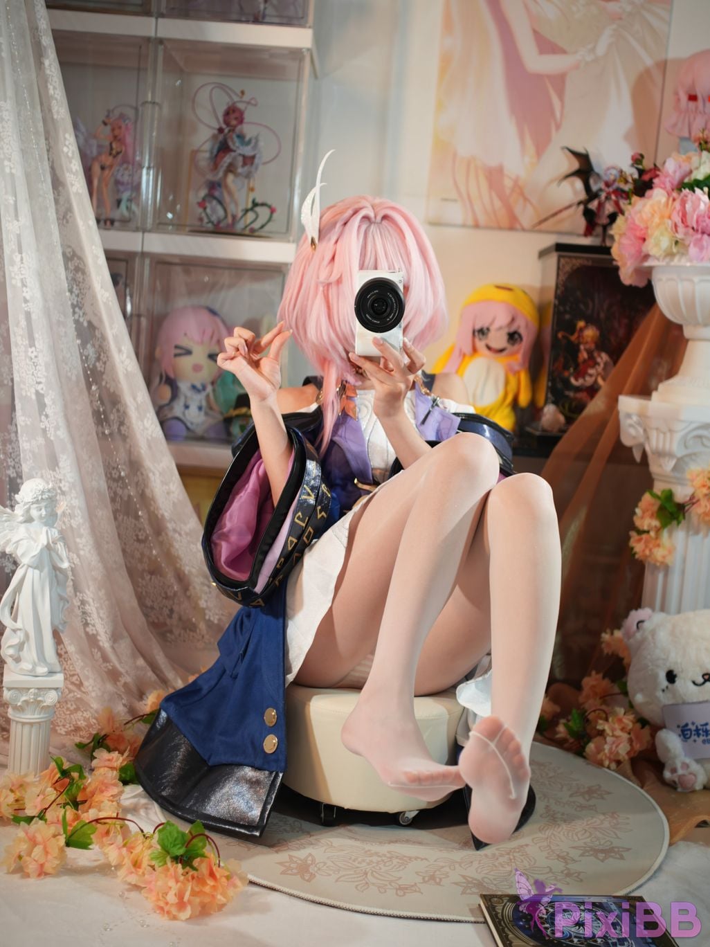 Cosplayer white oak Shirly Xi Lian PixiBB.COM 128