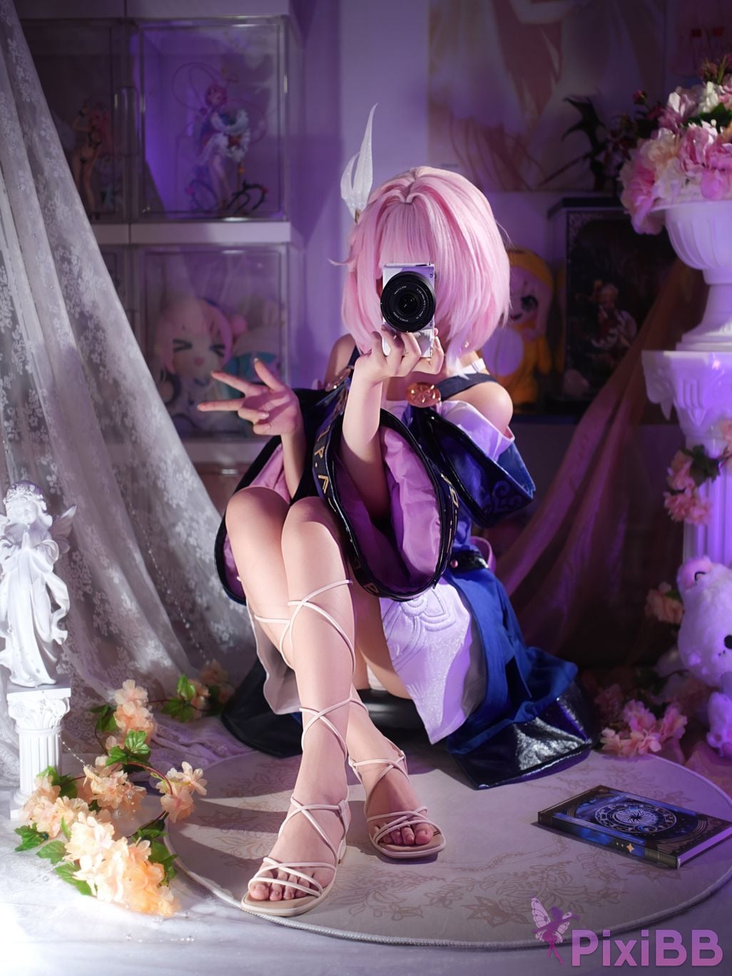 Cosplayer white oak Shirly Xi Lian PixiBB.COM 130