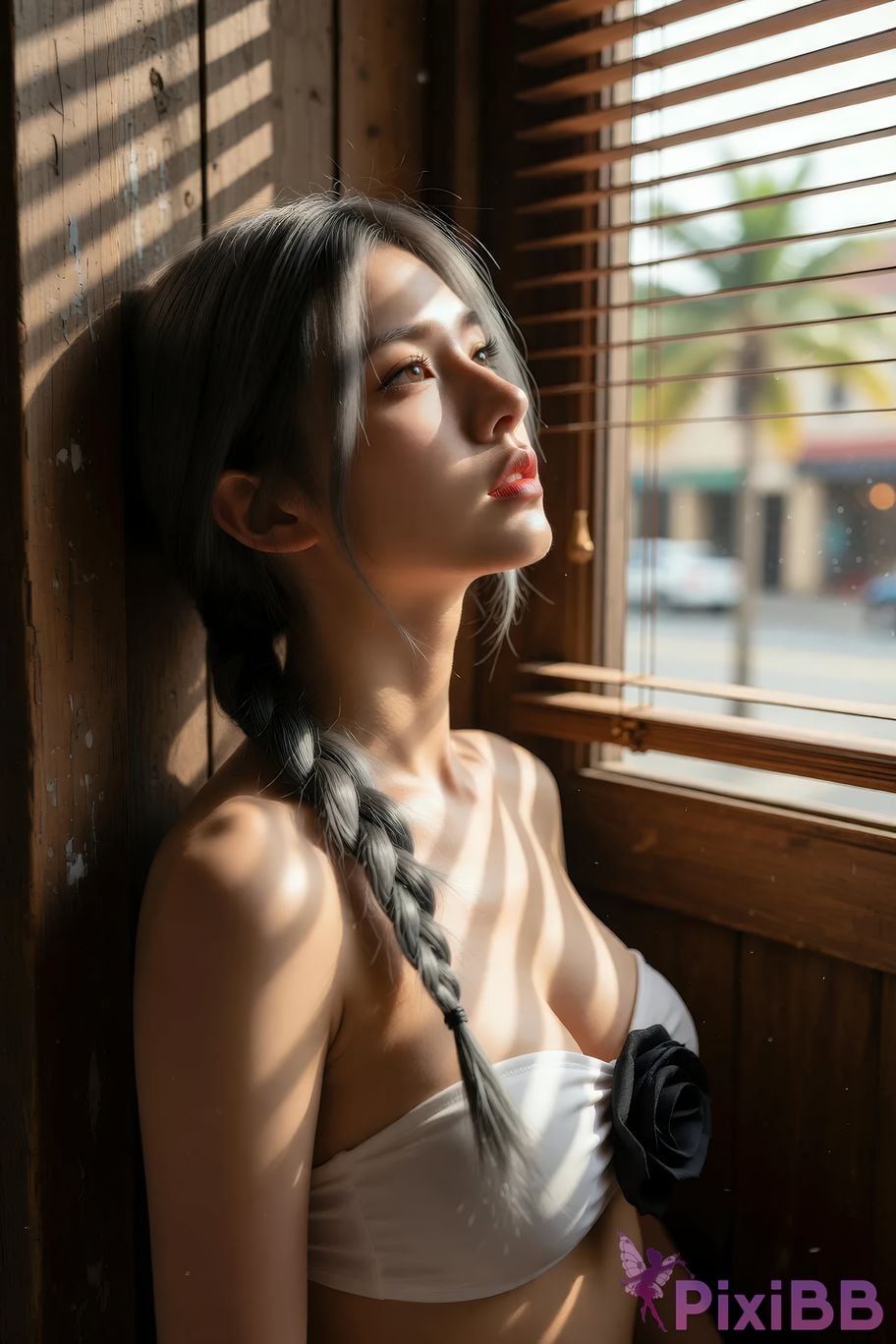 AIGirl Senior Sister Xilei ruby beach PixiBB.COM 028