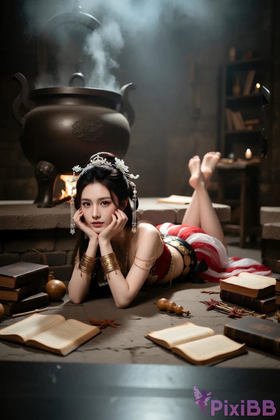 AIGirl cat fairy Cultivation PixiBB.COM 053