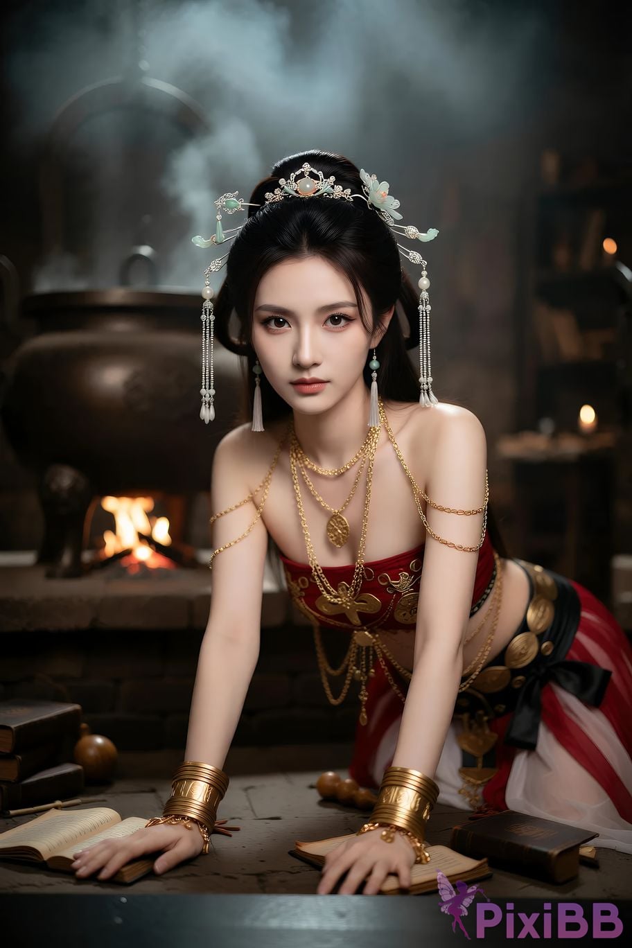 AIGirl cat fairy Cultivation PixiBB.COM 054