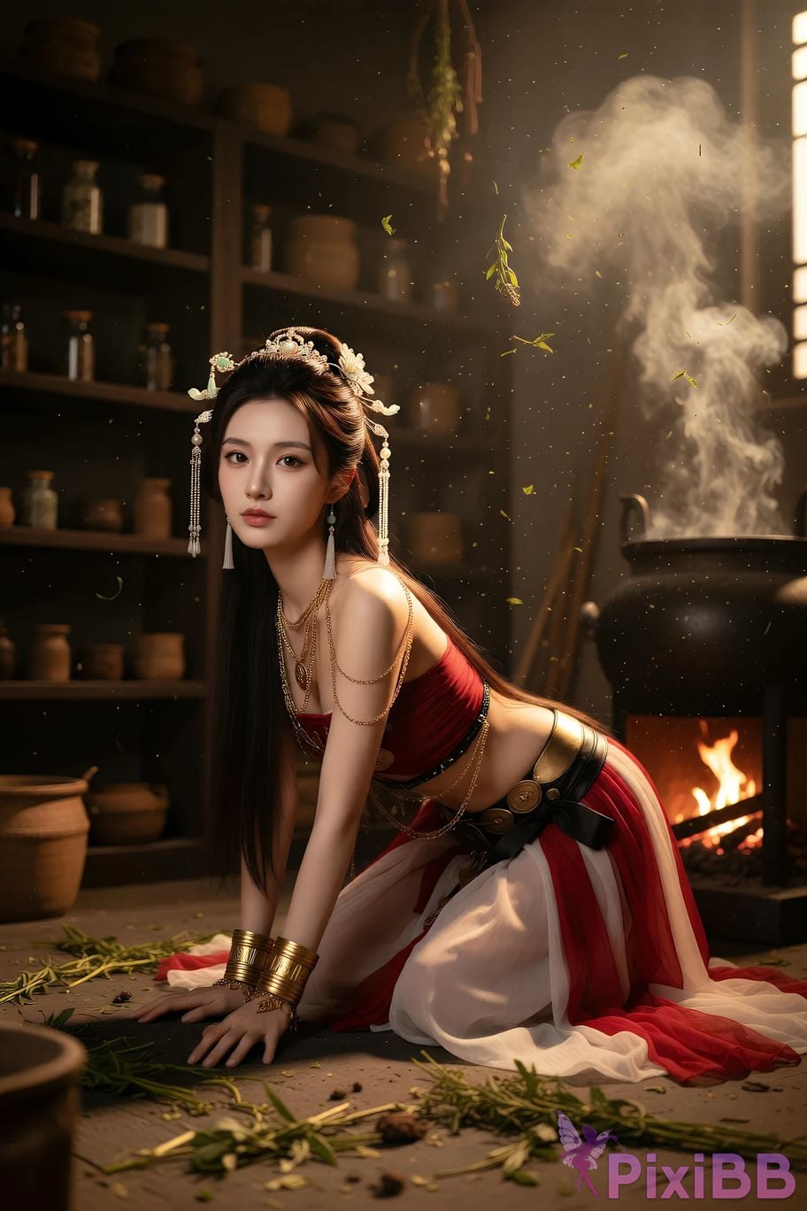 AIGirl cat fairy Cultivation PixiBB.COM 056