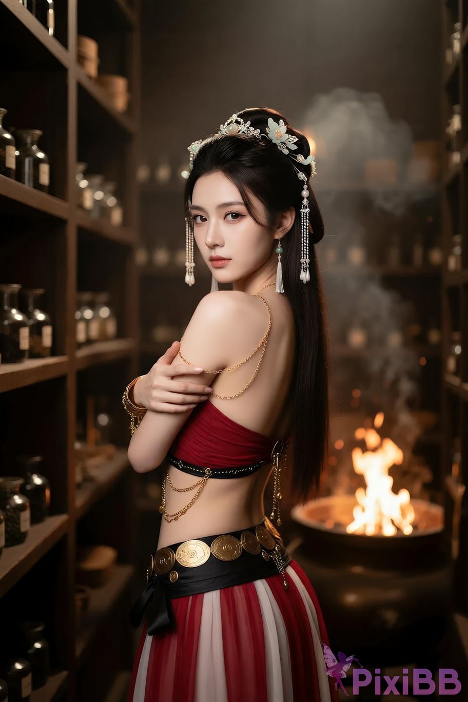 AIGirl cat fairy Cultivation PixiBB.COM 057