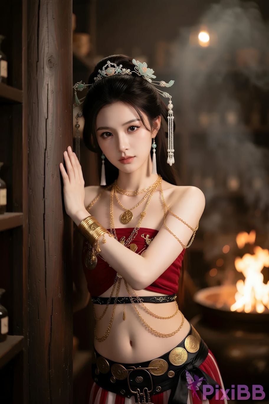 AIGirl cat fairy Cultivation PixiBB.COM 058