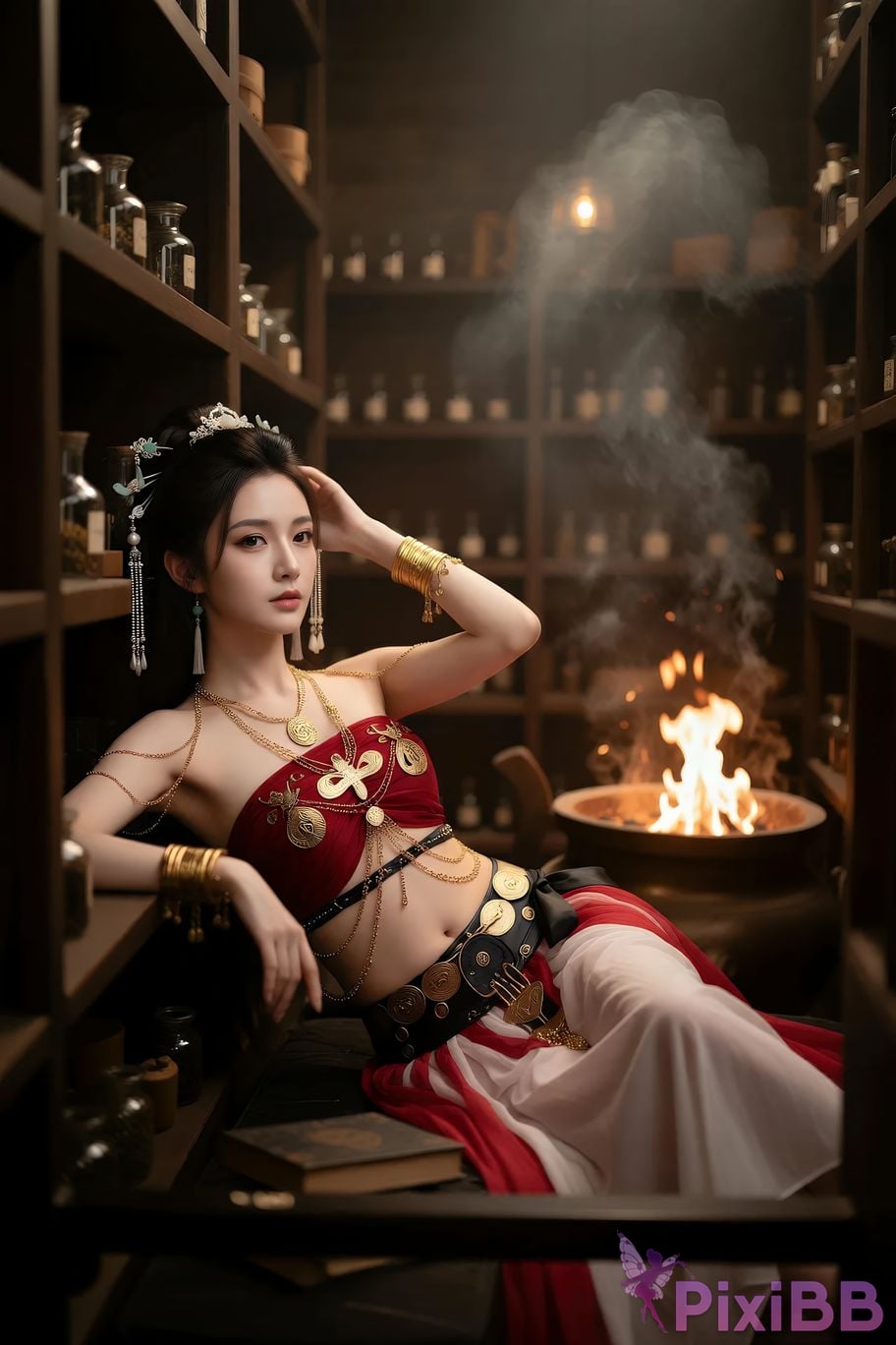 AIGirl cat fairy Cultivation PixiBB.COM 059